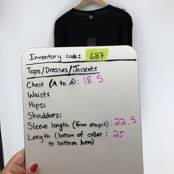 Save The Queen Black and White Crew Neck Sweater - Picture 8 of 9